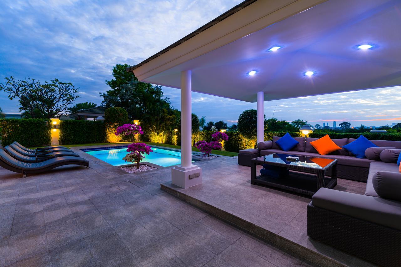 Luxury Pool Villa 604 4BR 8-10 persons Nong Prue Esterno foto